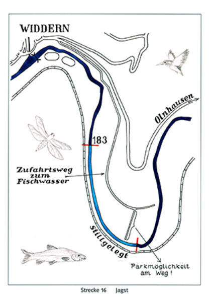 Gewässerkarte Jagst