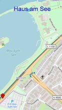 Karte Haus am See